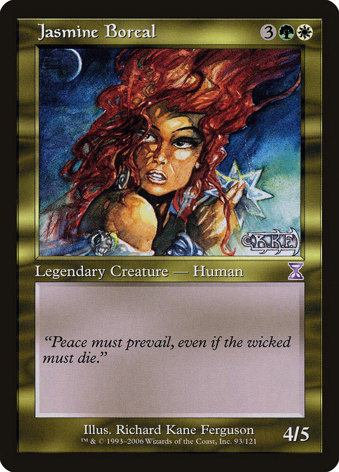 MTG Card Title: Jasmine Boreal TSB/93