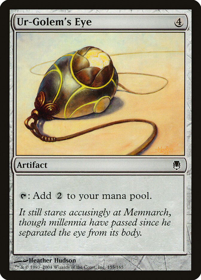 MTG Card Title: Ur-Golem's Eye DST/155