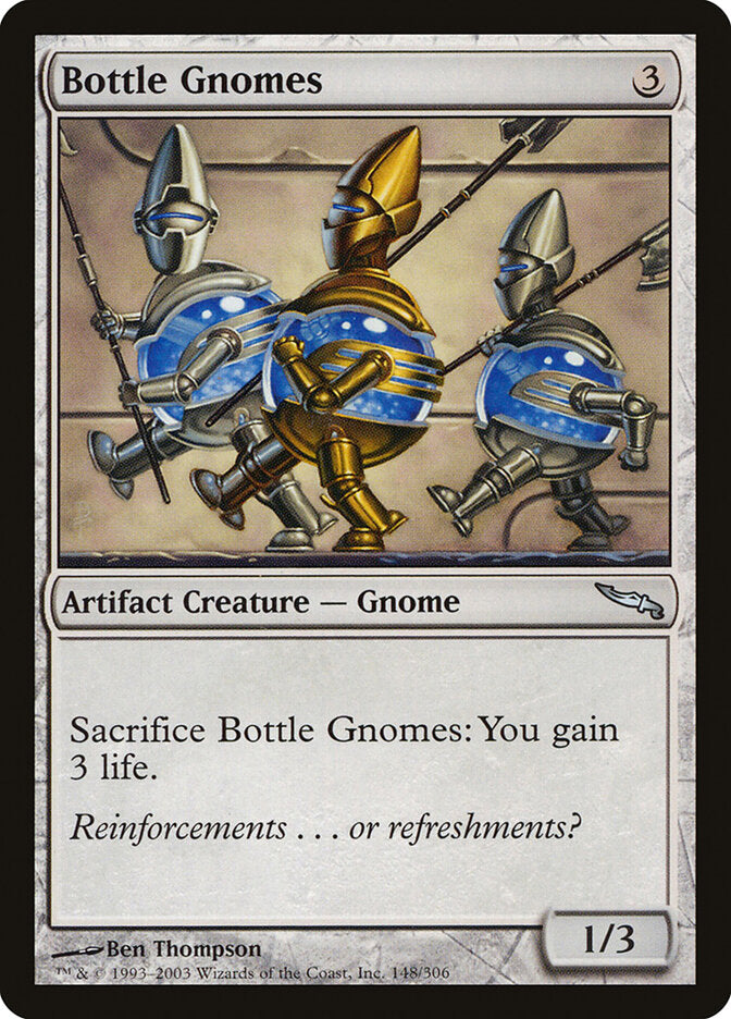 MTG Card Title: Bottle Gnomes MRD/148