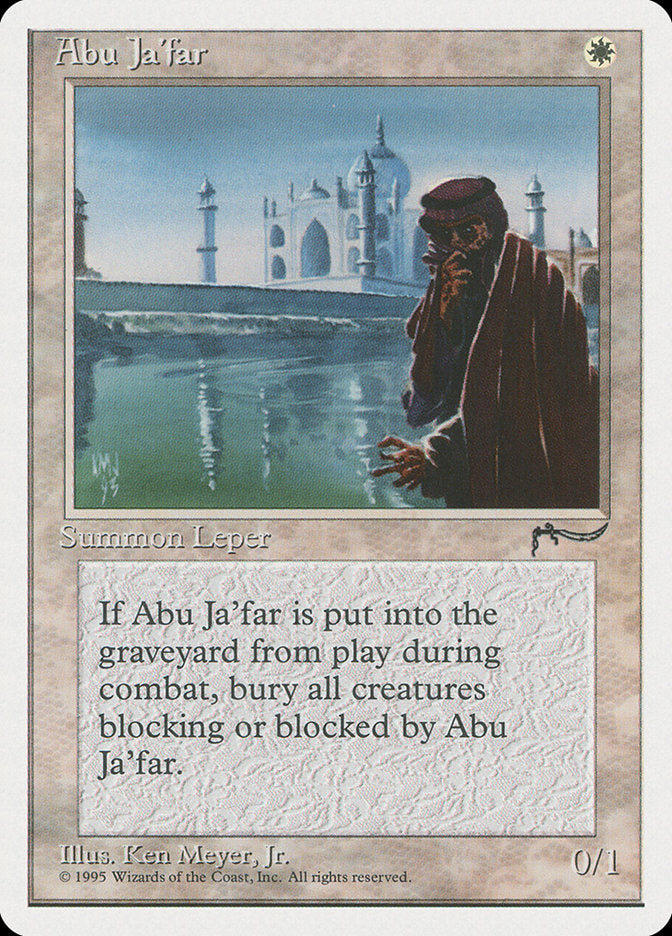 MTG Card Title: Abu Ja'far CHR/1