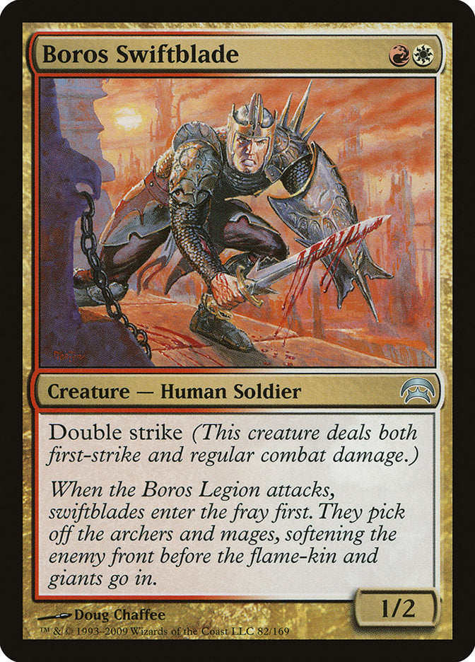 MTG Card Title: Boros Swiftblade HOP/82