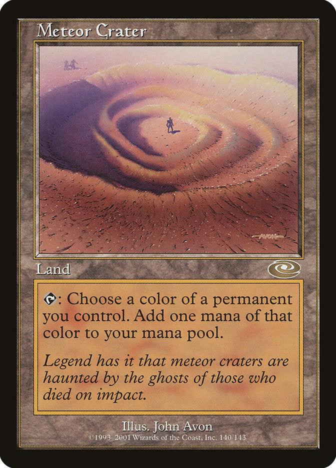 MTG Card Title: Meteor Crater PLS/140
