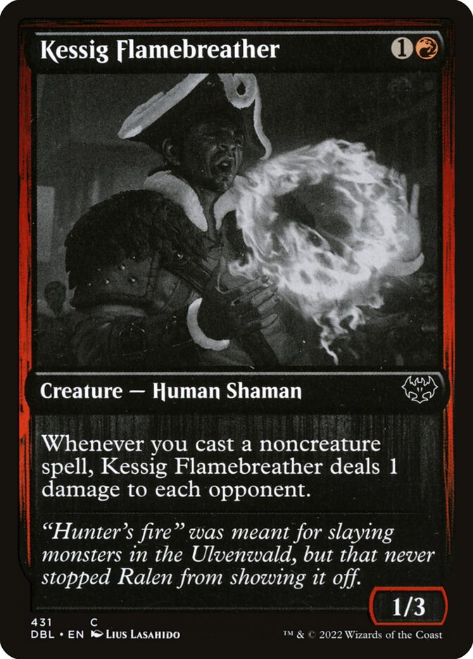 MTG Card Title: Kessig Flamebreather DBL/431