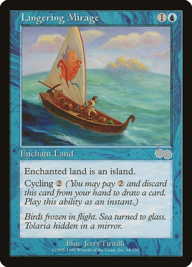 MTG Card Title: Lingering Mirage USG/84