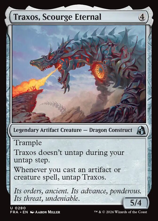 MTG Card Title: Traxos, Scourge Eternal FRA/280
