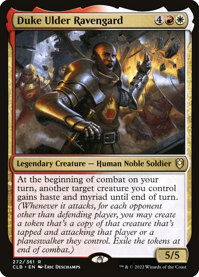 MTG Card Title: Duke Ulder Ravengard CLB/272
