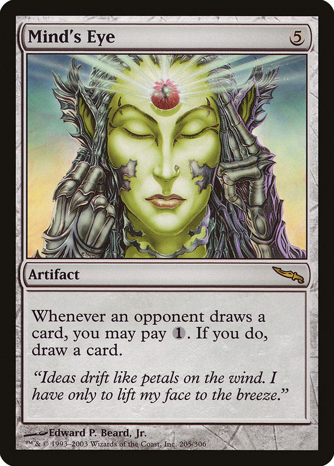 MTG Card Title: Mind's Eye MRD/205