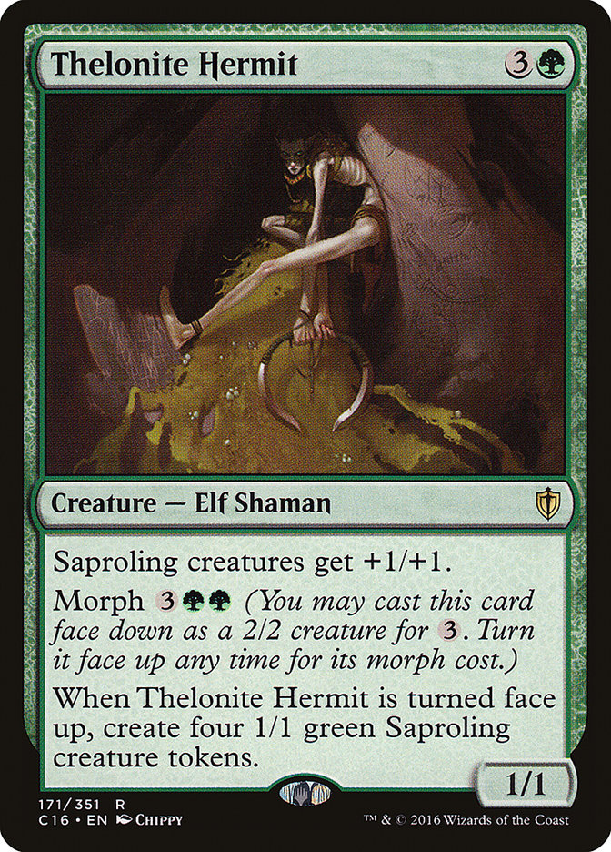 MTG Card Title: Thelonite Hermit C16/171