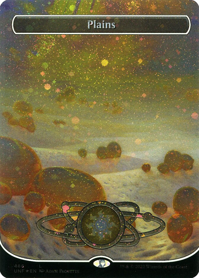 MTG Card Title: Plains UNF/486