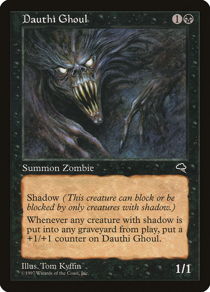 MTG Card Title: Dauthi Ghoul TMP/121