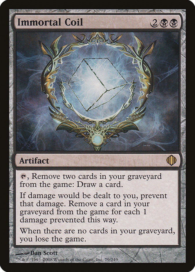 MTG Card Title: Immortal Coil ALA/79