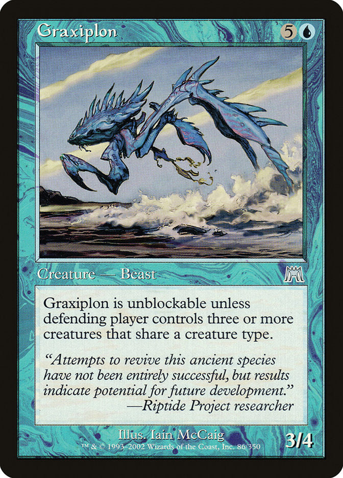 MTG Card Title: Graxiplon ONS/86