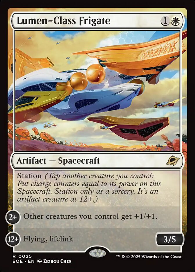 MTG Card Title: Lumen-Class Frigate EOE/25