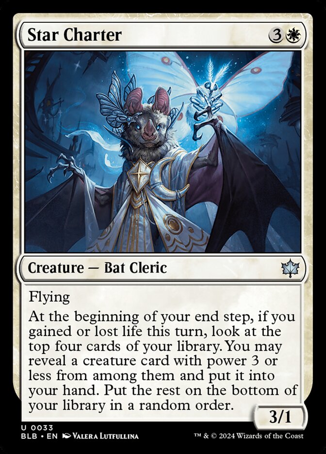 MTG Card Title: Star Charter BLB/33