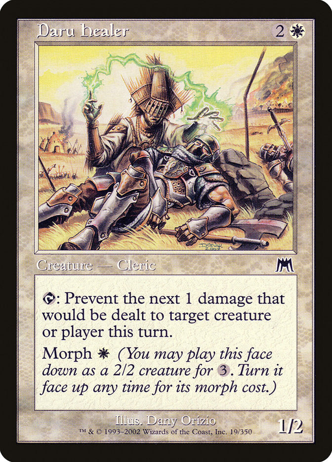 MTG Card Title: Daru Healer ONS/19