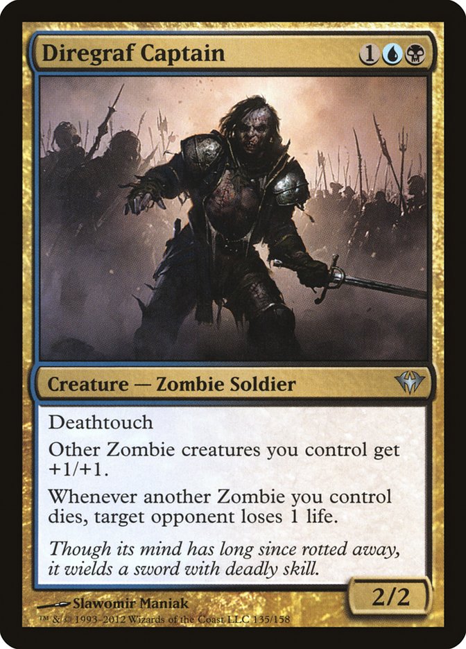 MTG Card Title: Diregraf Captain DKA/135