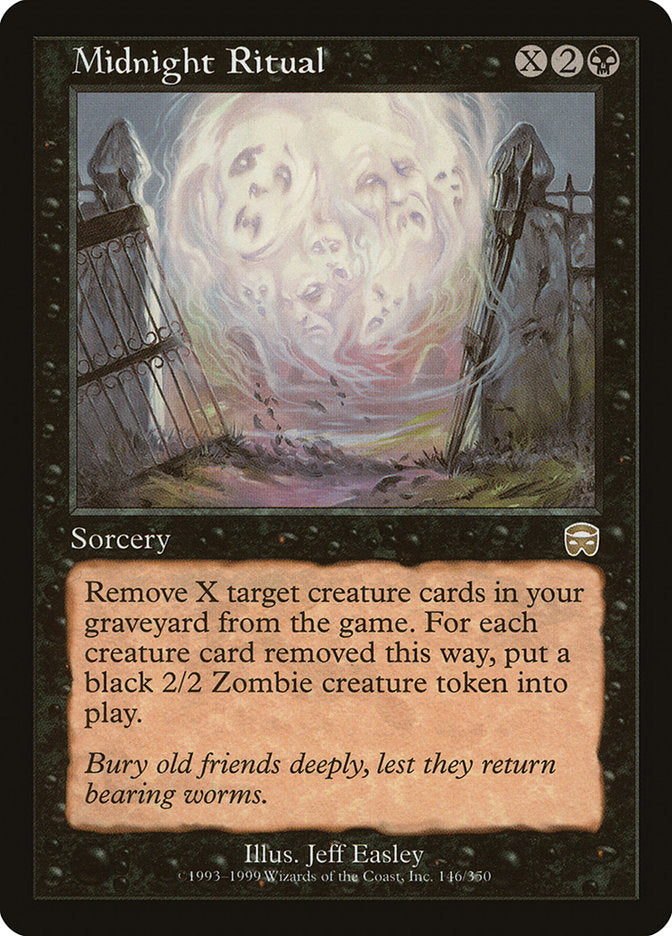 MTG Card Title: Midnight Ritual MMQ/146