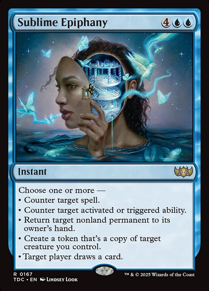 MTG Card Title: Sublime Epiphany TDC/167