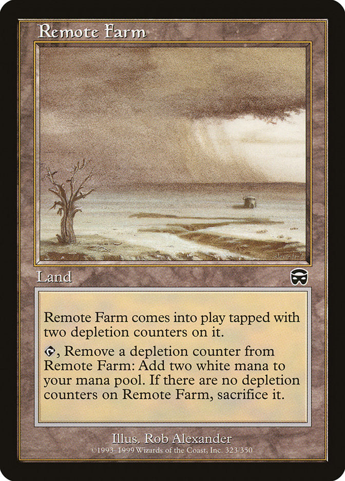 MTG Card Title: Remote Farm MMQ/323