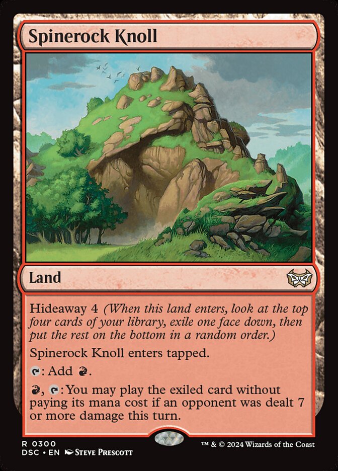 MTG Card Title: Spinerock Knoll DSC/300