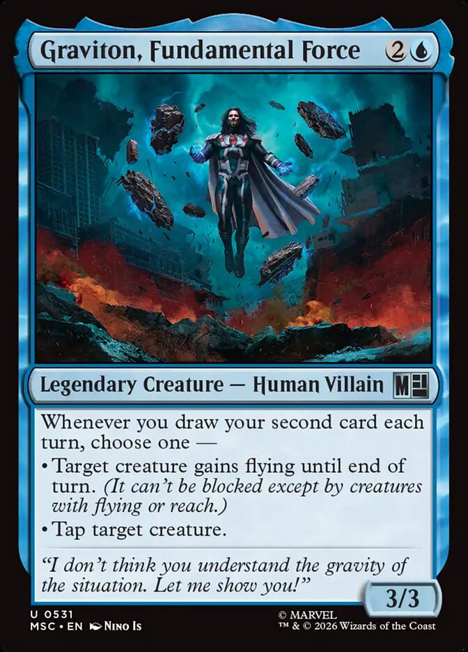 MTG Card Title: Graviton, Fundamental Force MSC/531