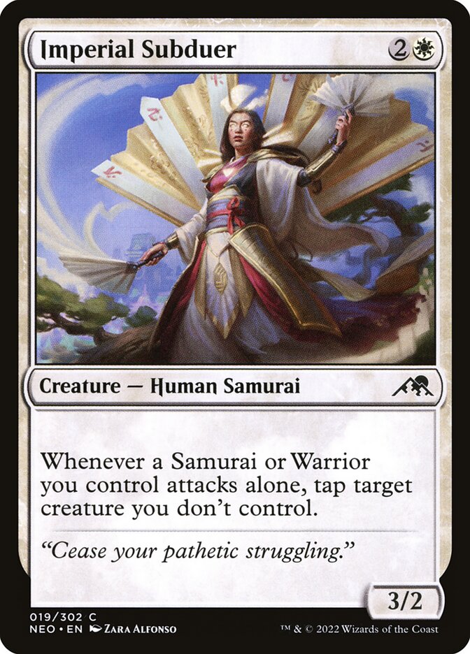 MTG Card Title: Imperial Subduer NEO/19