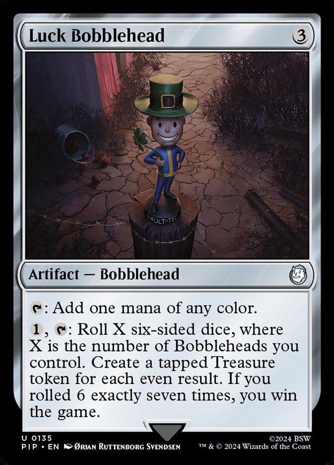 MTG Card Title: Luck Bobblehead PIP/135