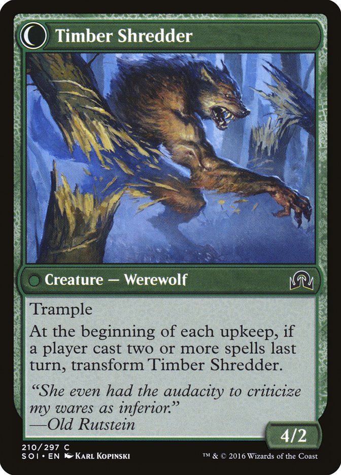 Hinterland Logger // Timber Shredder SOI/210