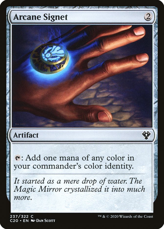 MTG Card Title: Arcane Signet C20/237