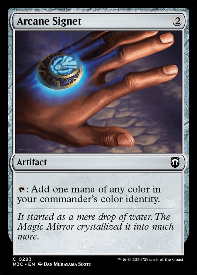 MTG Card Title: Arcane Signet M3C/283