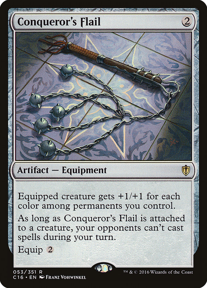 MTG Card Title: Conqueror's Flail C16/53