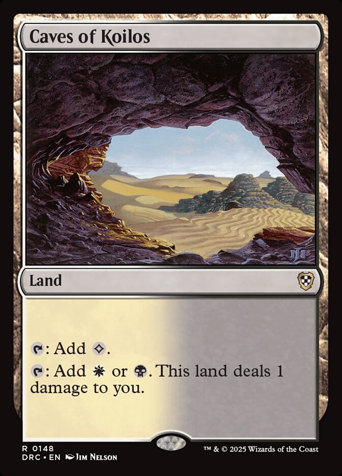 MTG Card Title: Caves of Koilos DRC/148