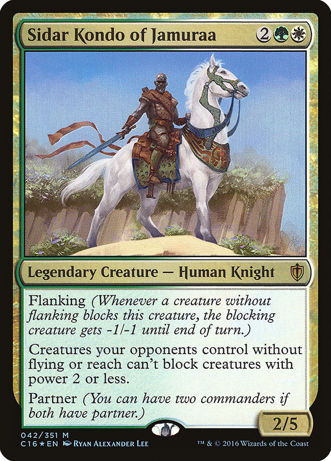 MTG Card Title: Sidar Kondo of Jamuraa C16/42