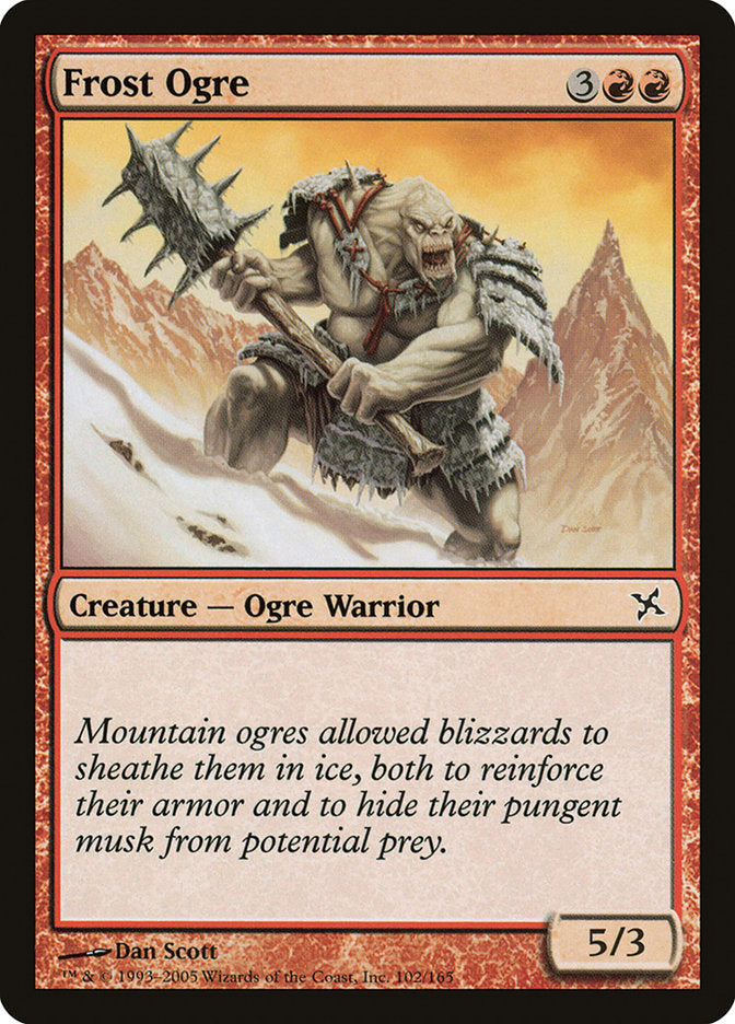 MTG Card Title: Frost Ogre BOK/102