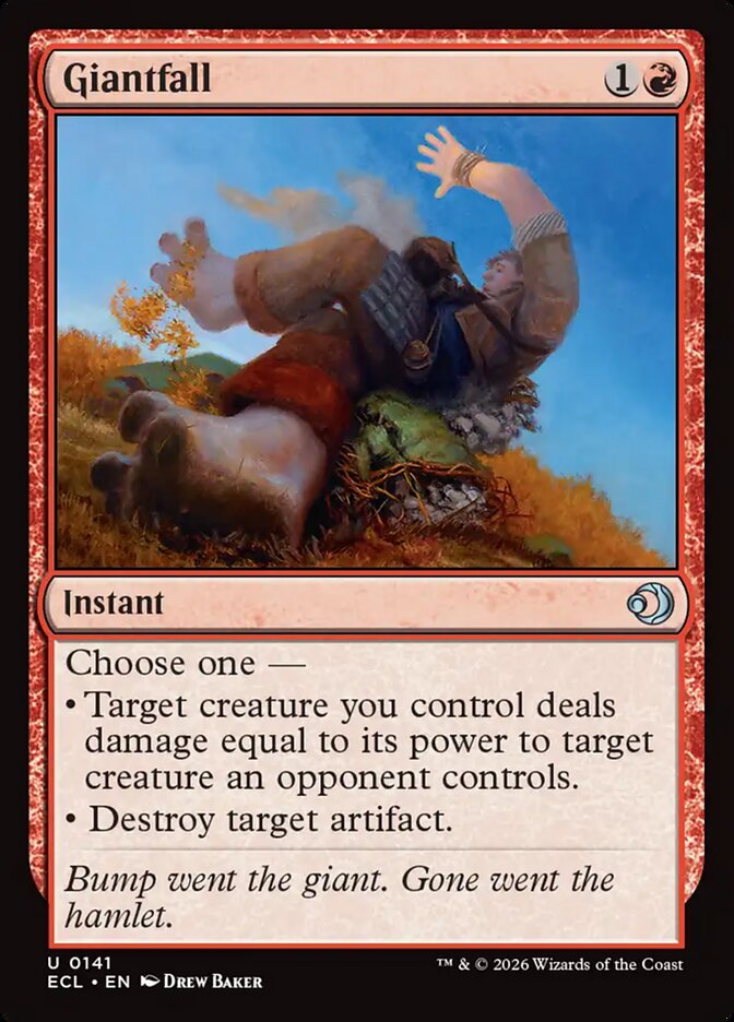 MTG Card Title: Giantfall ECL/141