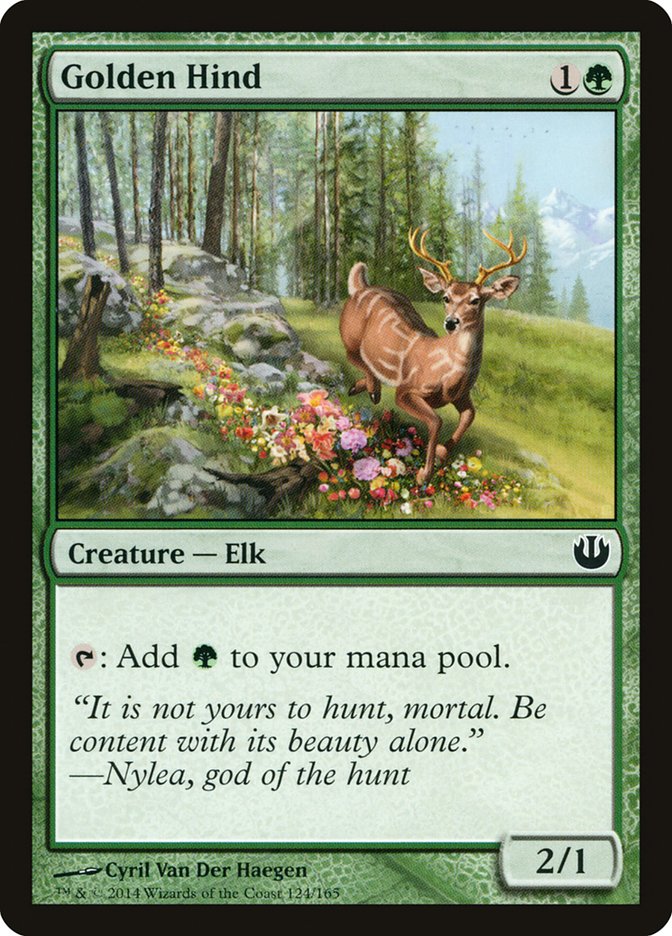 MTG Card Title: Golden Hind JOU/124