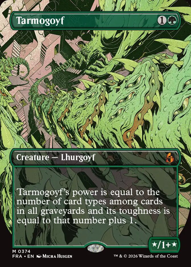 MTG Card Title: Tarmogoyf FRA/374