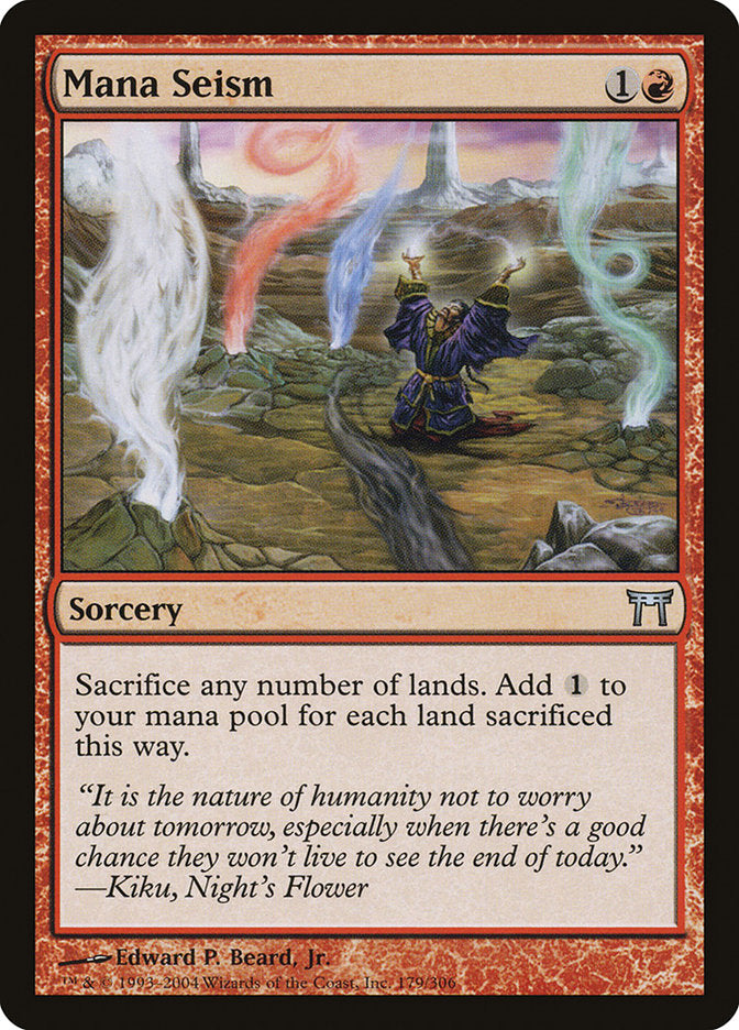 MTG Card Title: Mana Seism CHK/179