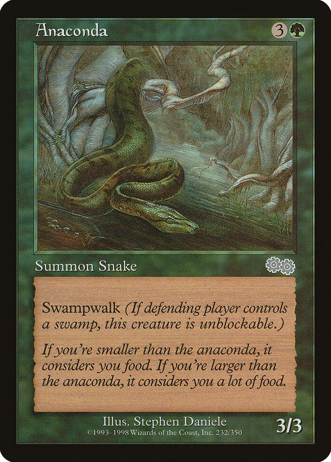 MTG Card Title: Anaconda USG/232