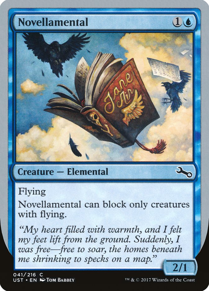 MTG Card Title: Novellamental UST/41d