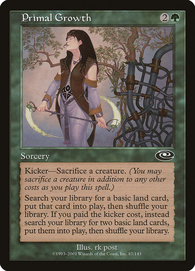 MTG Card Title: Primal Growth PLS/87