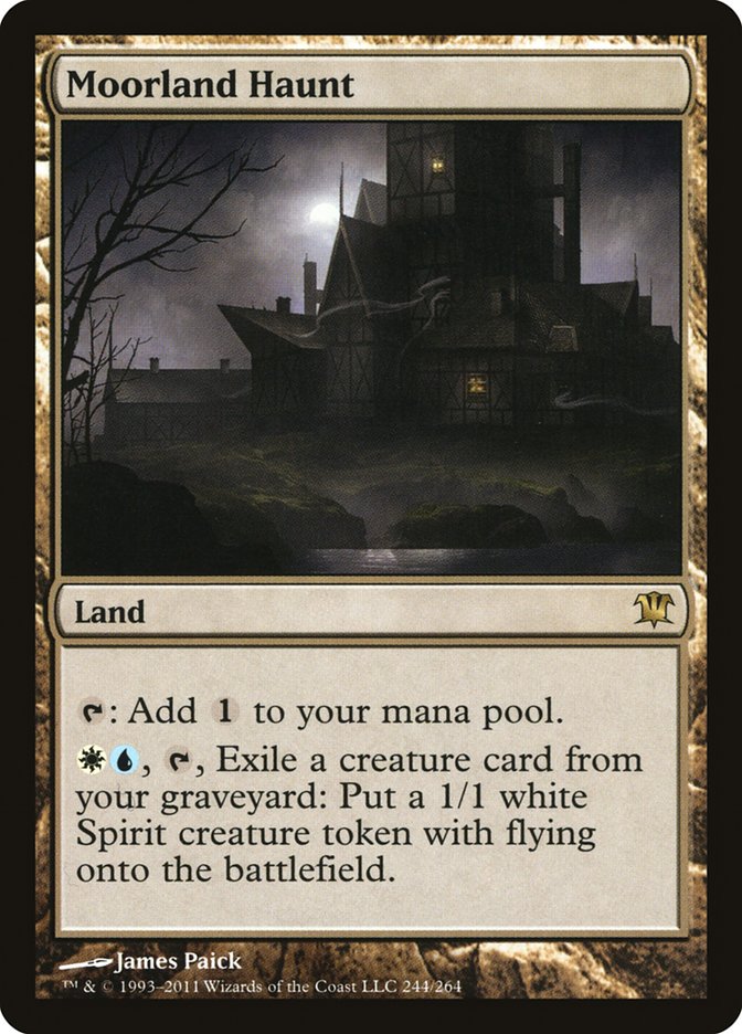 MTG Card Title: Moorland Haunt ISD/244