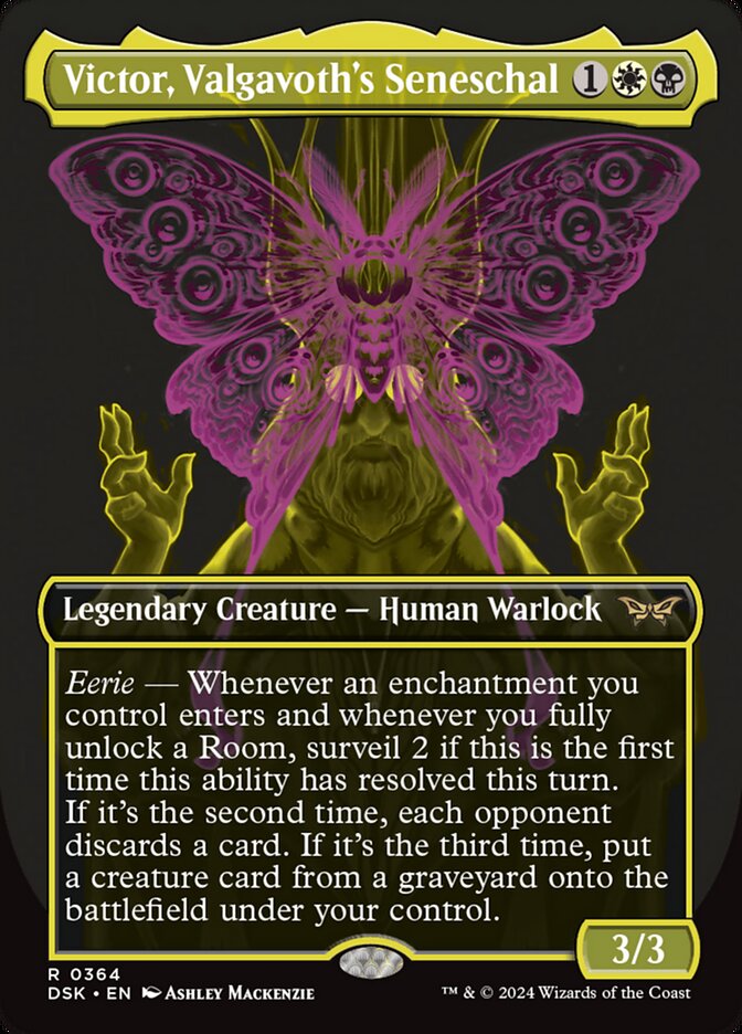 MTG Card Title: Victor, Valgavoth's Seneschal DSK/364