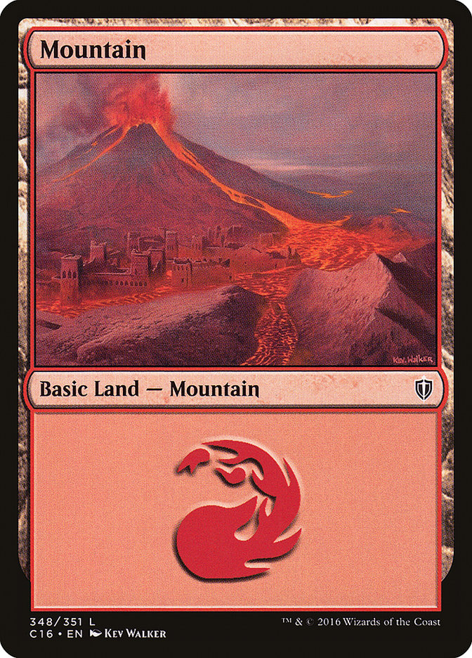 MTG Card Title: Mountain C16/348
