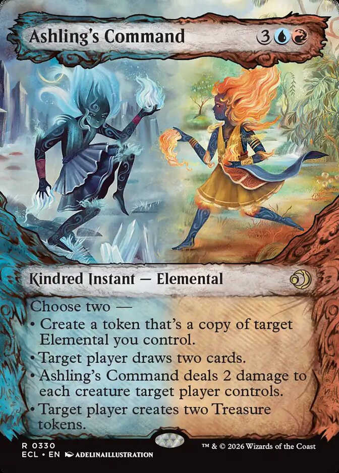 MTG Card Title: Ashling's Command ECL/330