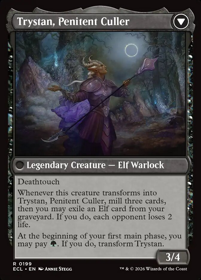 Trystan, Callous Cultivator // Trystan, Penitent Culler ECL/199