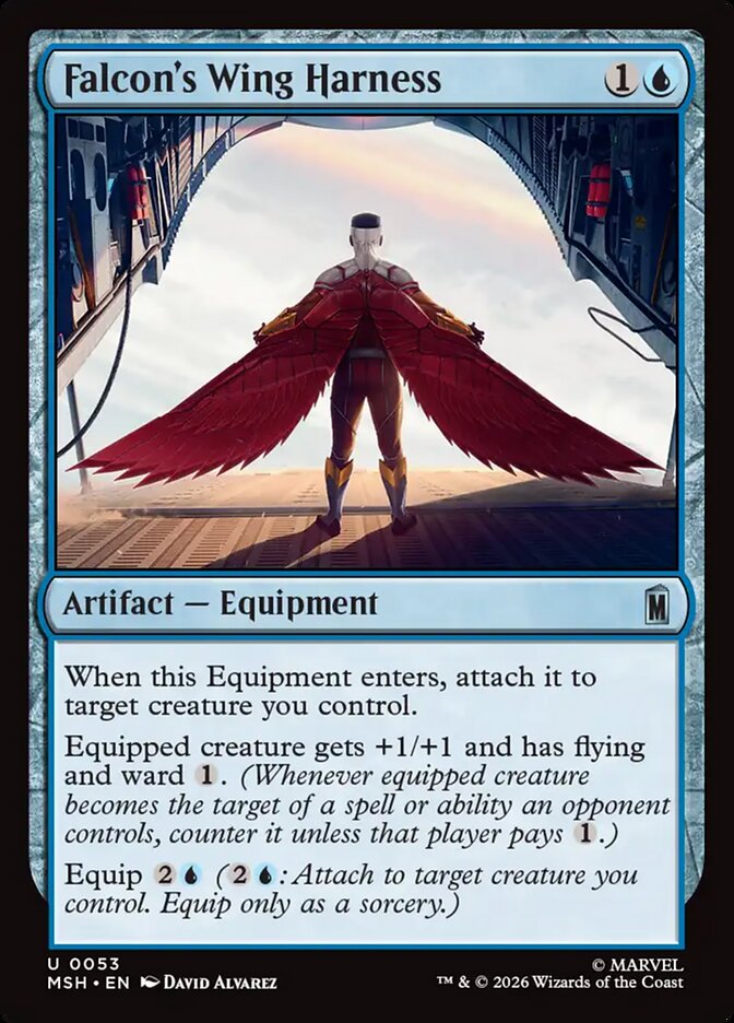 MTG Card Title: Falcon's Wing Harness MSH/53
