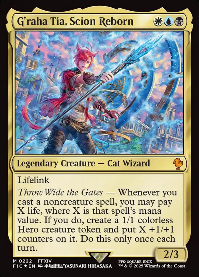 MTG Card Title: G'raha Tia, Scion Reborn FIC/222