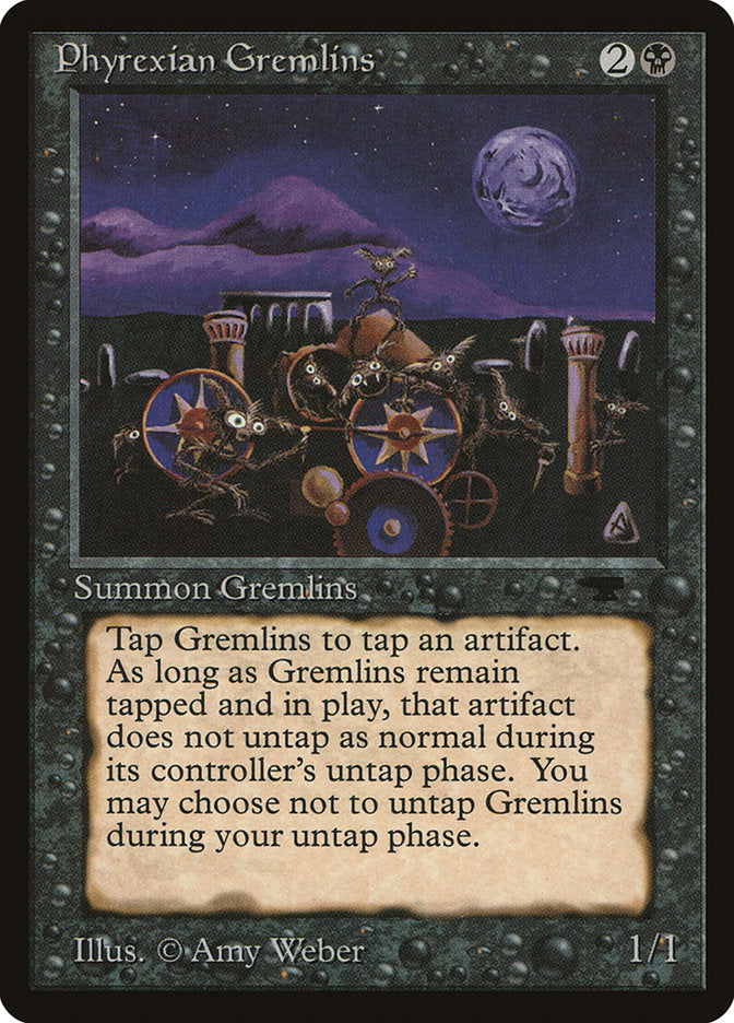 MTG Card Title: Phyrexian Gremlins ATQ/18
