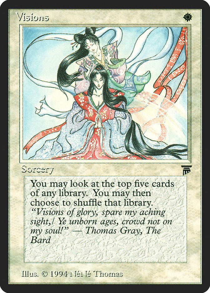 MTG Card Title: Visions LEG/41